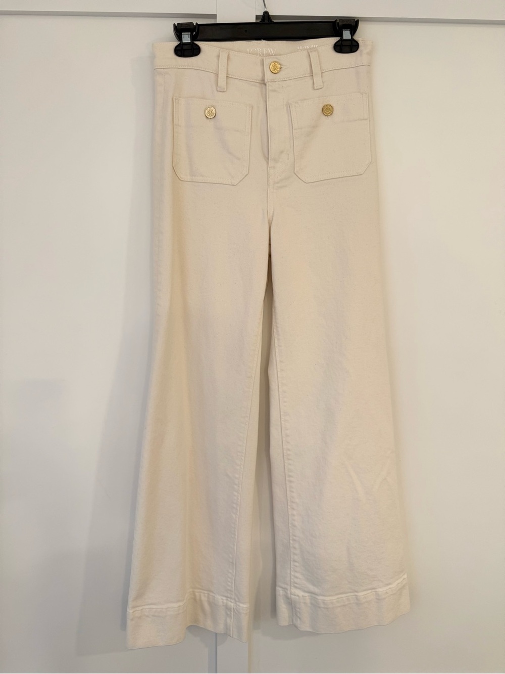 J. Crew | High-rise Sailor denim trouser in 1996 semi-stretch | NWOT | 27